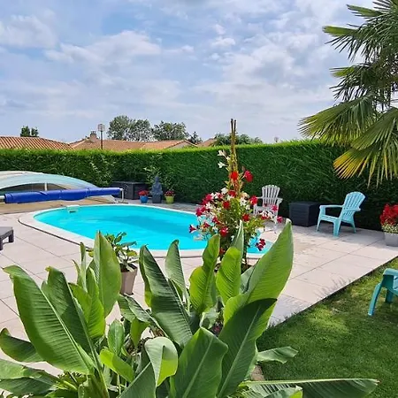 Apartment Le Pavachon, Piscine Familiale Chauffee - A 3 Min Du Puy Du Fou *